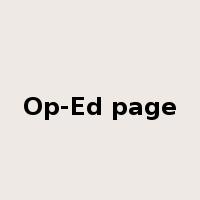 Op-Ed page是什么意思