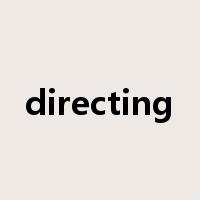directing是什么意思