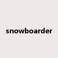 snowboarder是什么意思