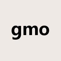gmo是什么意思
