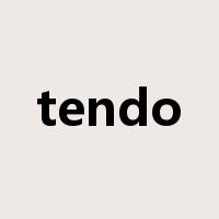 tendo是什么意思