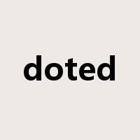 doted是什么意思