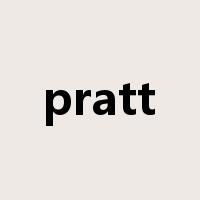 pratt是什么意思