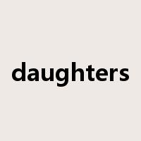 daughters是什么意思