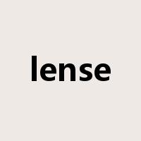 lense是什么意思