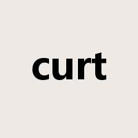 curt是什么意思