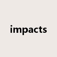 impacts是什么意思