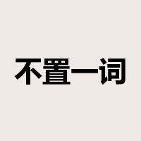 不置一词是什么意思