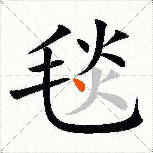 毯