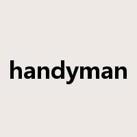 handyman是什么意思