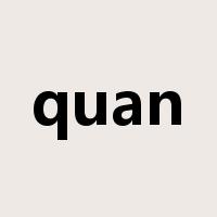quan是什么意思