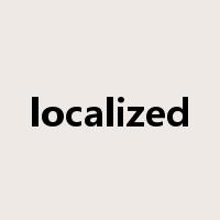 localized是什么意思