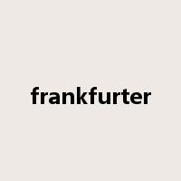 frankfurter是什么意思