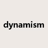 dynamism是什么意思