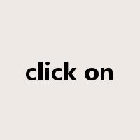 click on是什么意思