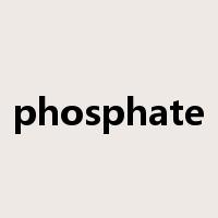 phosphate是什么意思