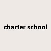 charter school是什么意思