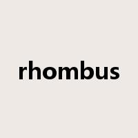 rhombus是什么意思