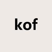kof是什么意思