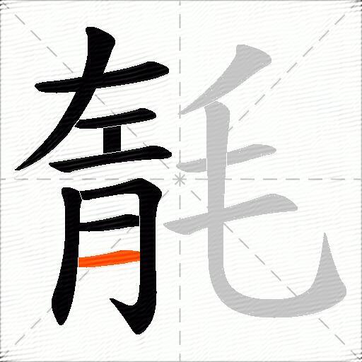 毻