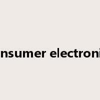 consumer electronics是什么意思