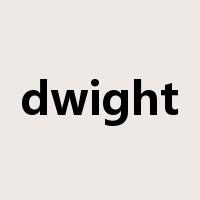 dwight是什么意思