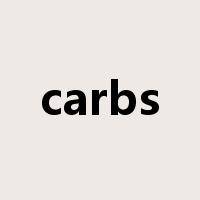 carbs是什么意思
