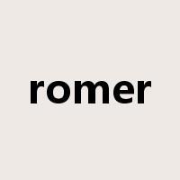 romer是什么意思