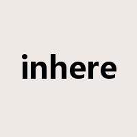 inhere是什么意思