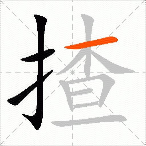 揸