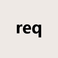 req是什么意思