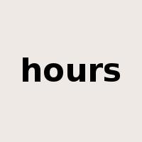 hours是什么意思