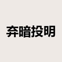 弃暗投明是什么意思
