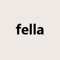 fella是什么意思