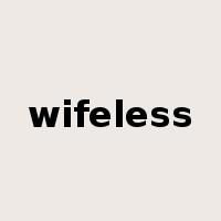 wifeless是什么意思
