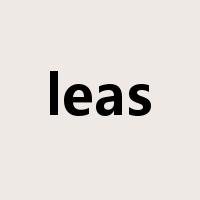 leas是什么意思