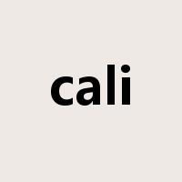 cali是什么意思