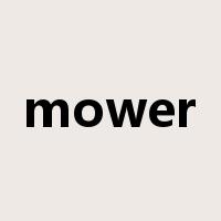 mower是什么意思