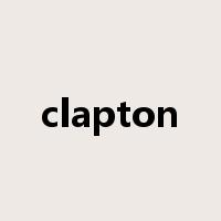 clapton是什么意思
