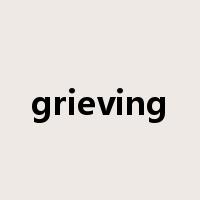 grieving是什么意思