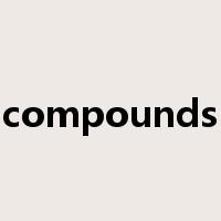 compounds是什么意思