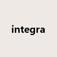 integra是什么意思