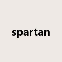 spartan是什么意思