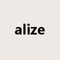 alize是什么意思