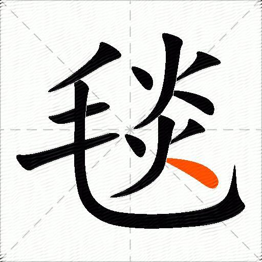 毯
