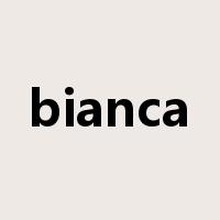 bianca是什么意思