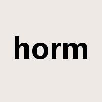 horm是什么意思