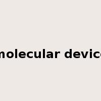 molecular device是什么意思