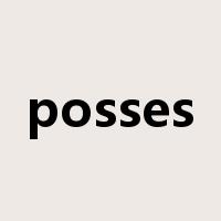 posses是什么意思