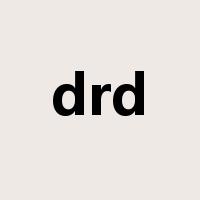 drd是什么意思